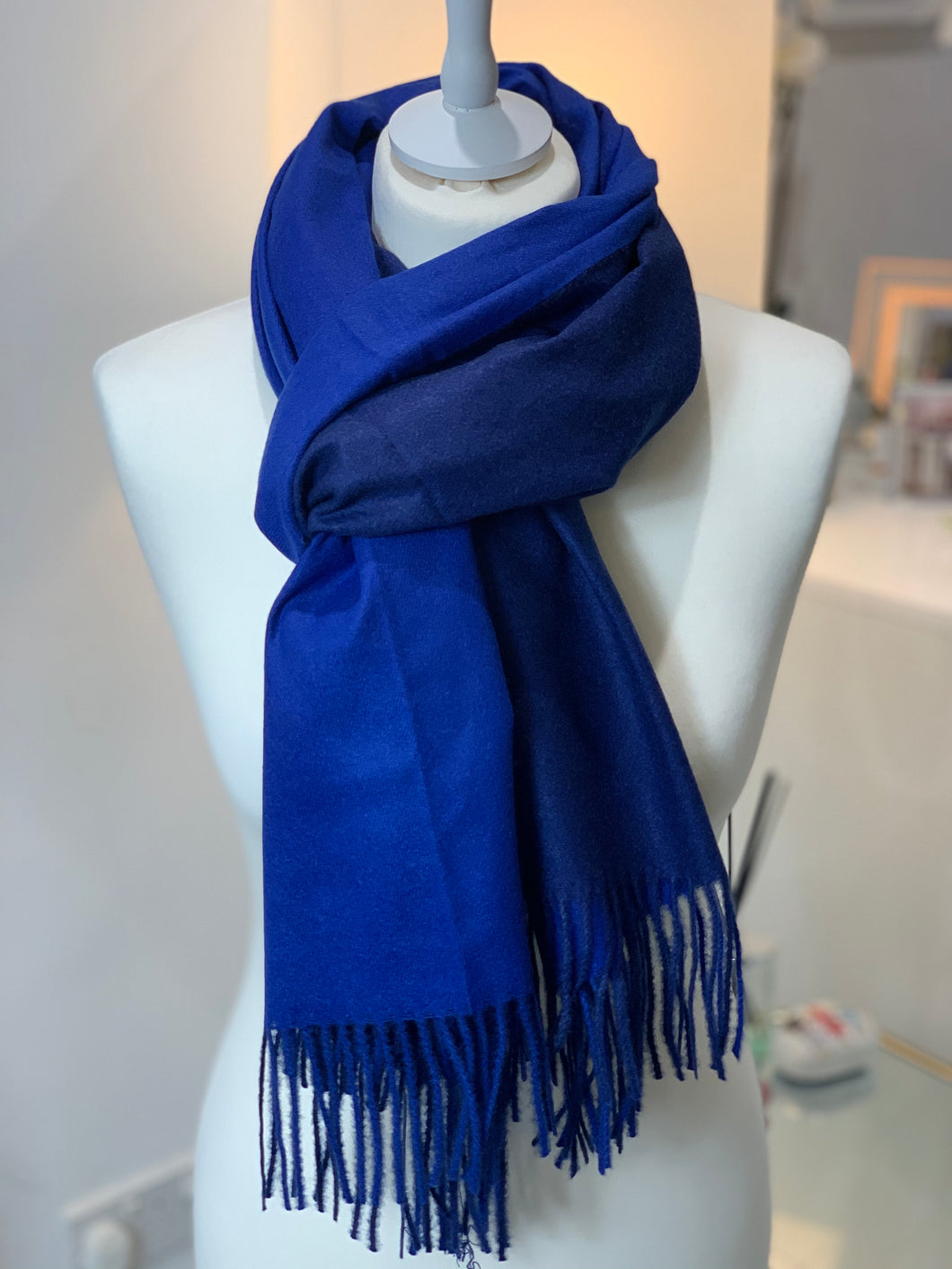 Contrast Cosy Warm Scarf (various colours) - chichappensboutique