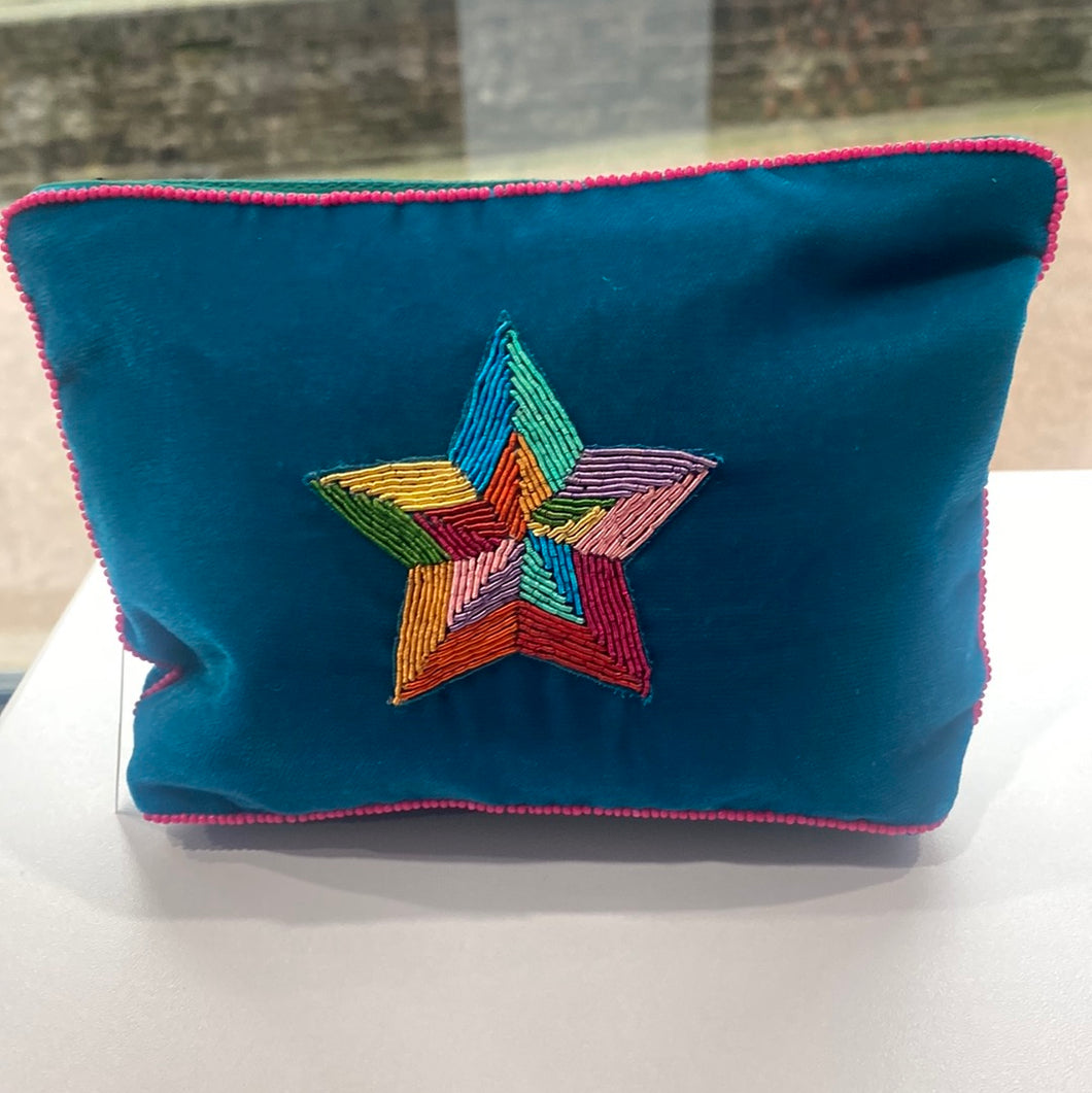 Embroidered Star Pouch - chichappensboutique