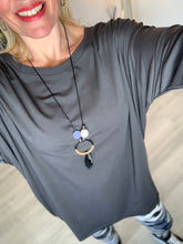 Load image into Gallery viewer, Essential Longline Long Sleeve T-Shirt (various colours) - chichappensboutique