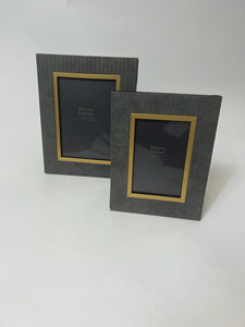 Grey Weave Picture Frame (2 sizes) - chichappensboutique