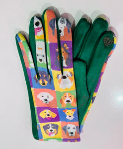Dog Design Gloves - chichappensboutique